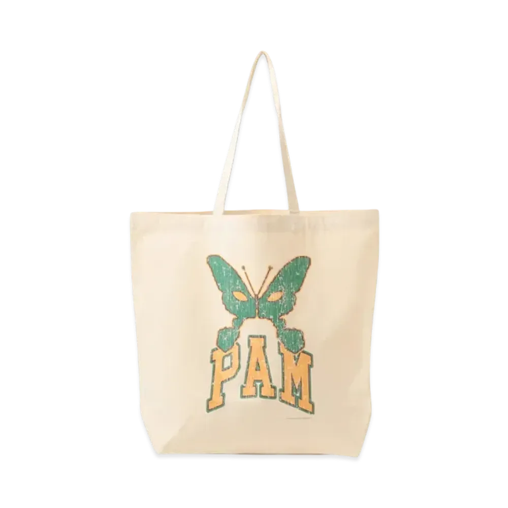 BEAMS x P.A.M. x CANNABIS Tote Bag "NaturalWhite"