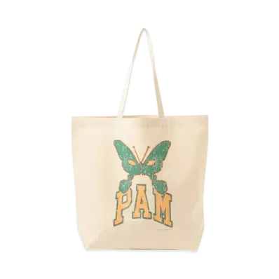 BEAMS x P.A.M. x CANNABIS Tote Bag "NaturalWhite"