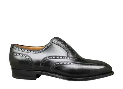 Enzo Bonafe Full Brogue Oxford Vitello Nero "Black"