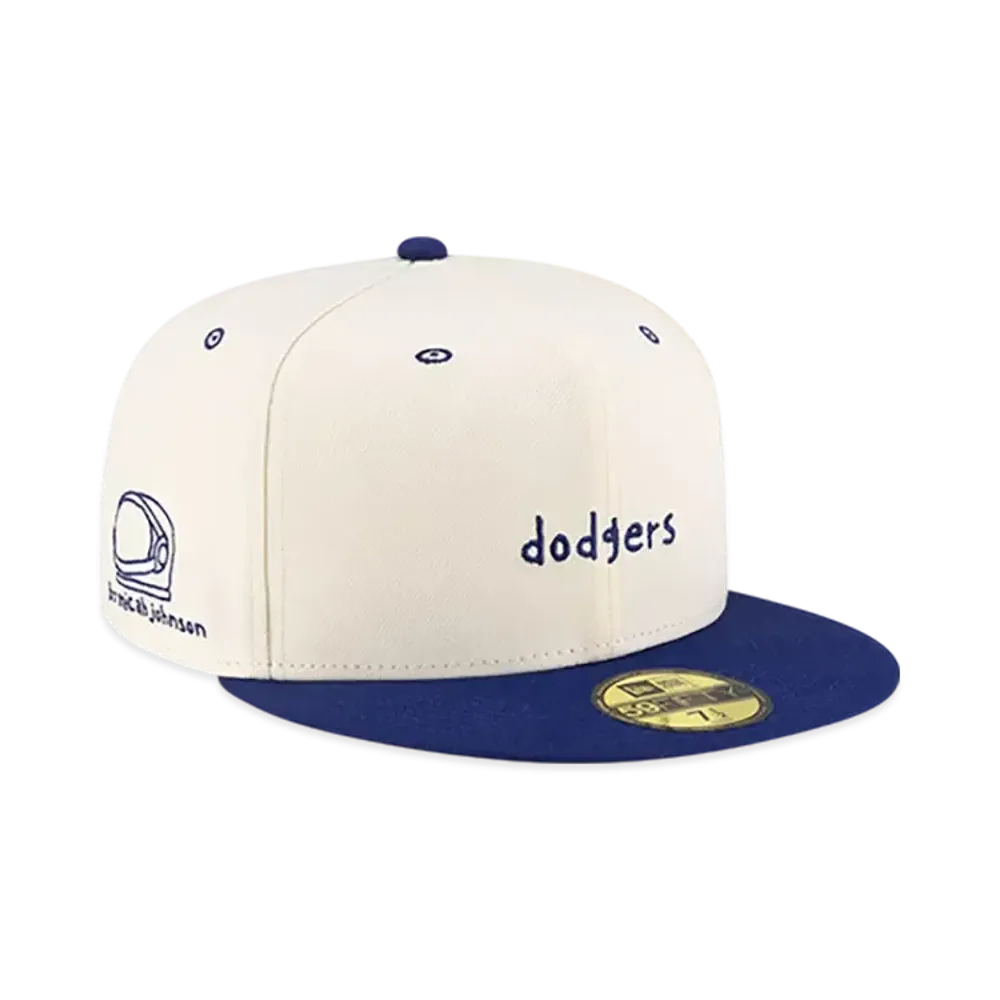 NEW ERA x Micah Johnson 59Fifty Los Angeles Dodgers "Off White"