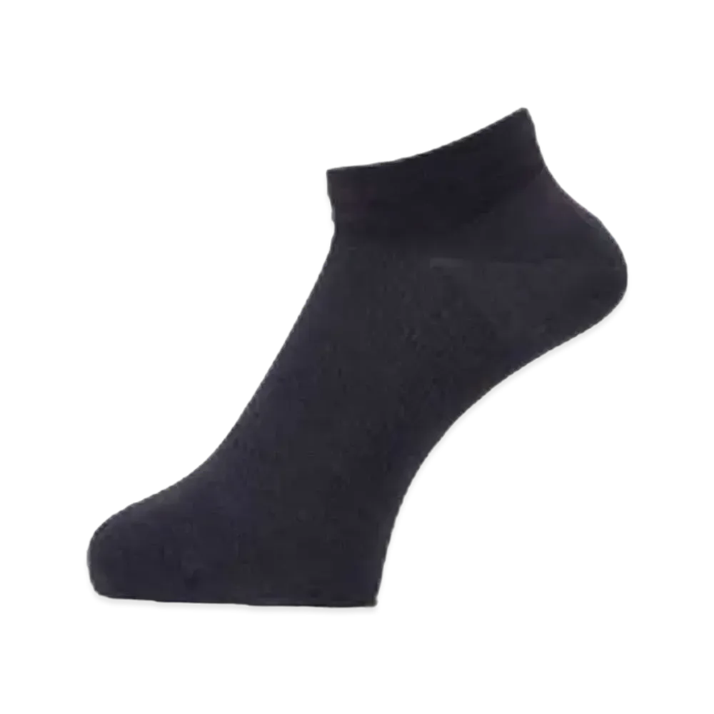 Goldwin Paper Fiber Arch Support Ankle Socks (C3 Fit / Unisex) "Black"