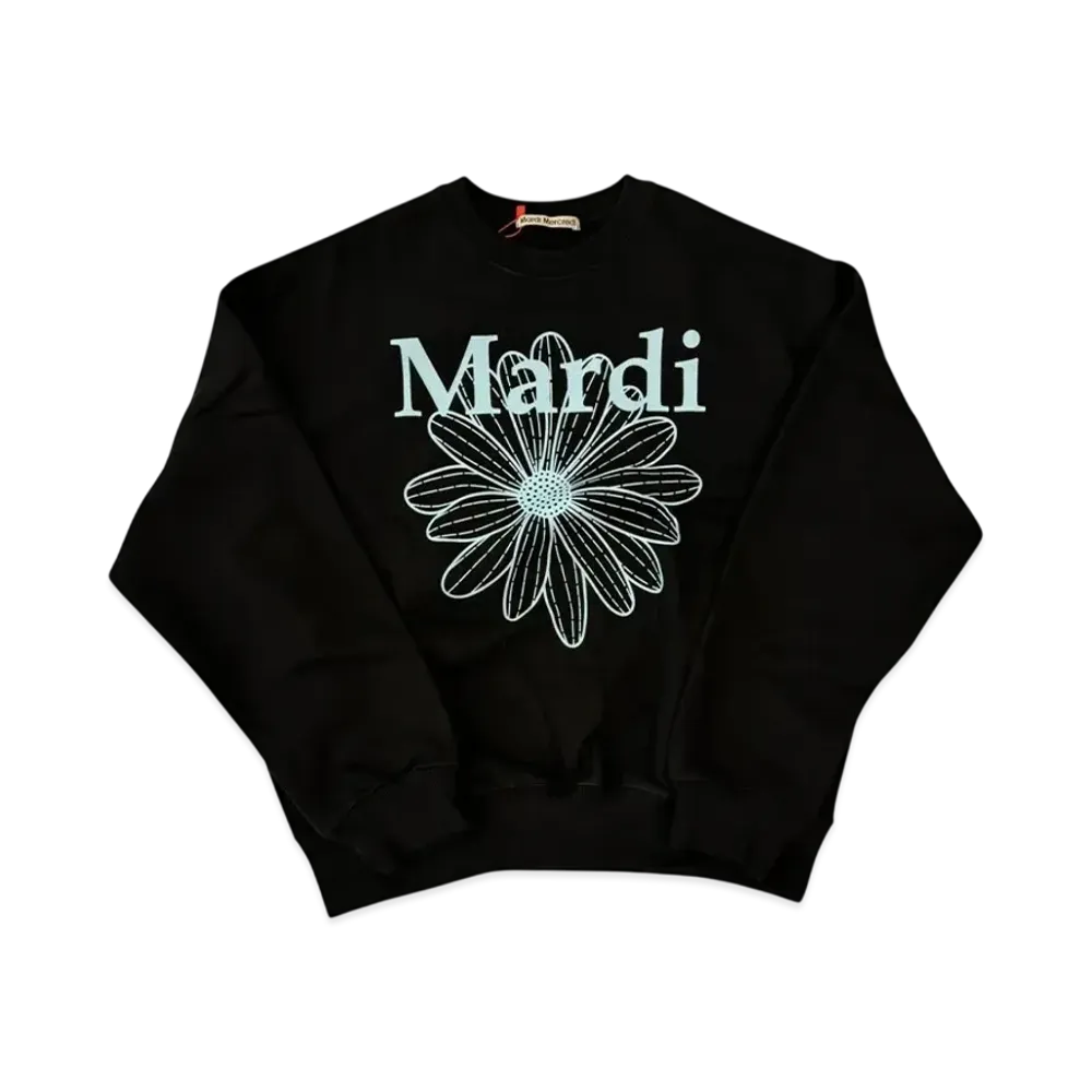 Mardi Mercredi Sweatshirt Flowermardi "Black Sky"
