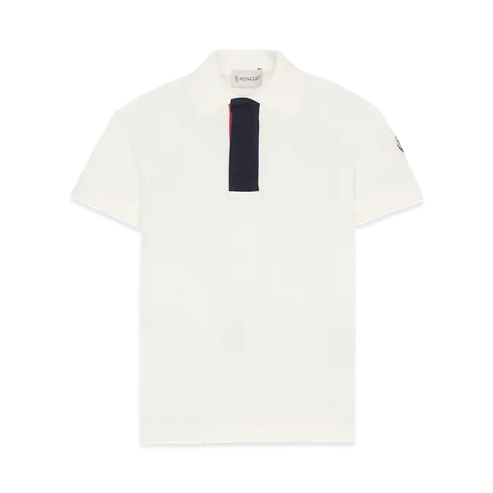 MONCLER Kids Polo Shirt "White"