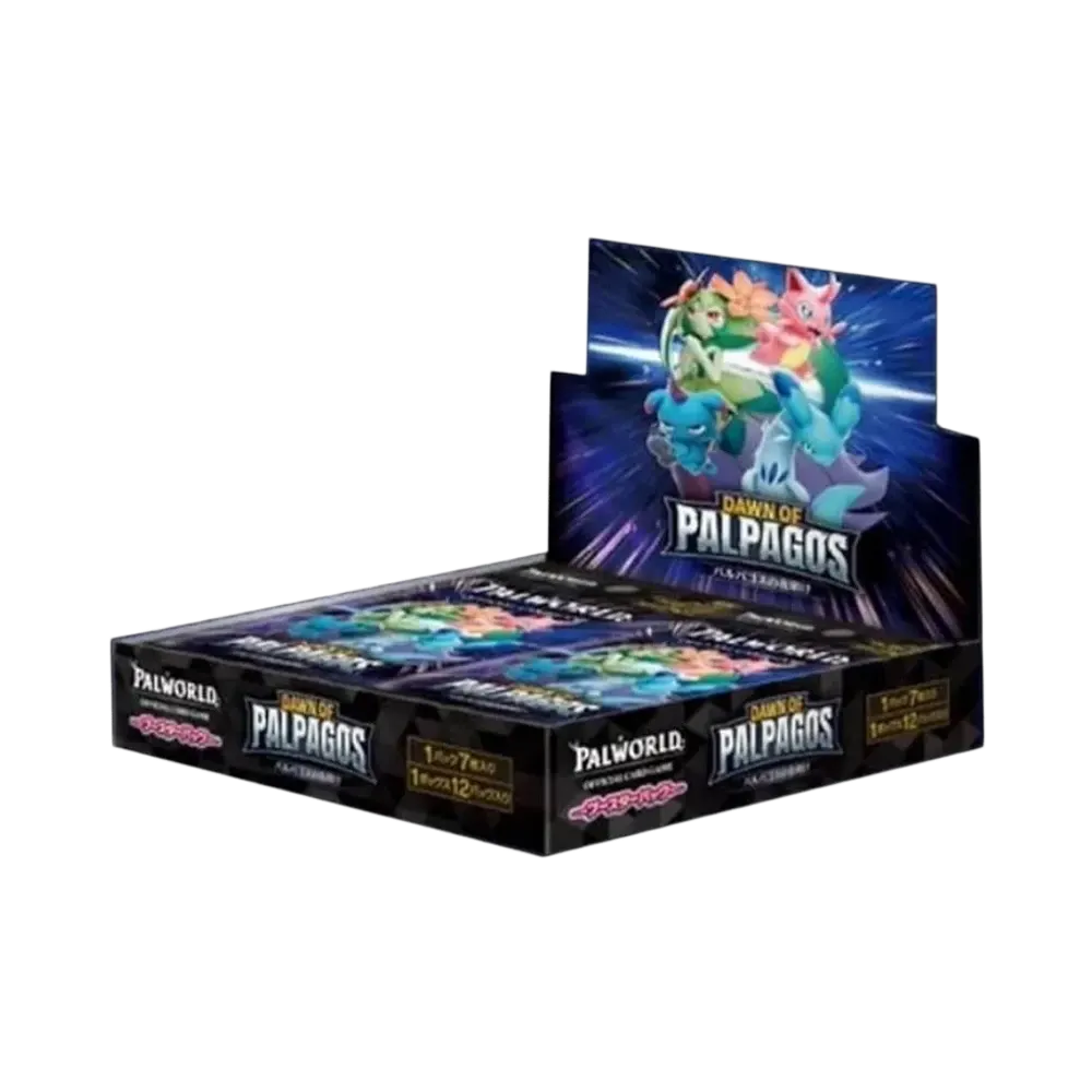 パルワールド ブースターパック「パルパゴスの夜明け」初版 ボックス