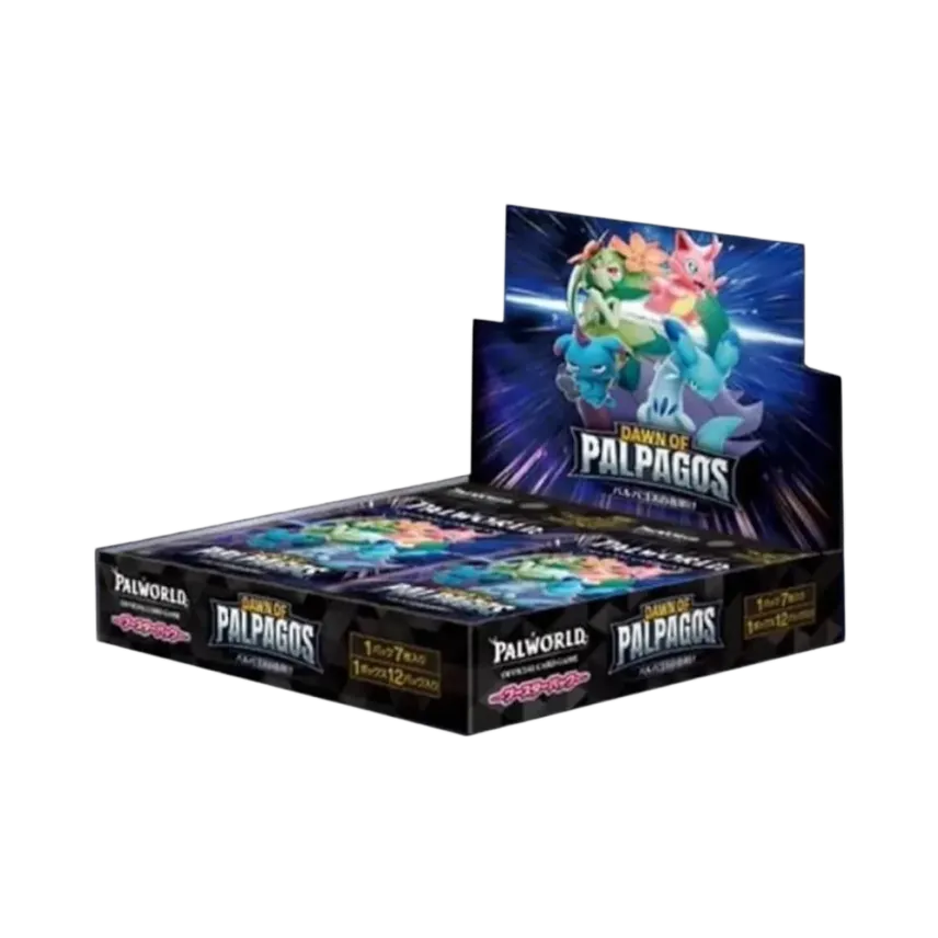 パルワールド ブースターパック「パルパゴスの夜明け」初版 ボックス パルワールド ブースターパック「パルパゴスの夜明け」初版 ボックス