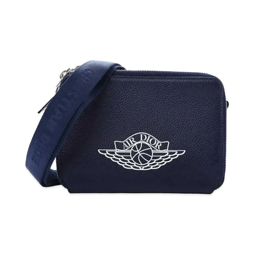 Dior x Air Jordan Wings Messenger Bag "Navy"