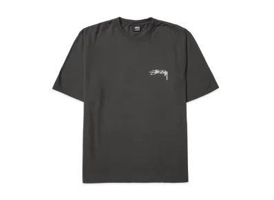 Stussy Skate Stack Tee Pigment Dyed "Faded Black"