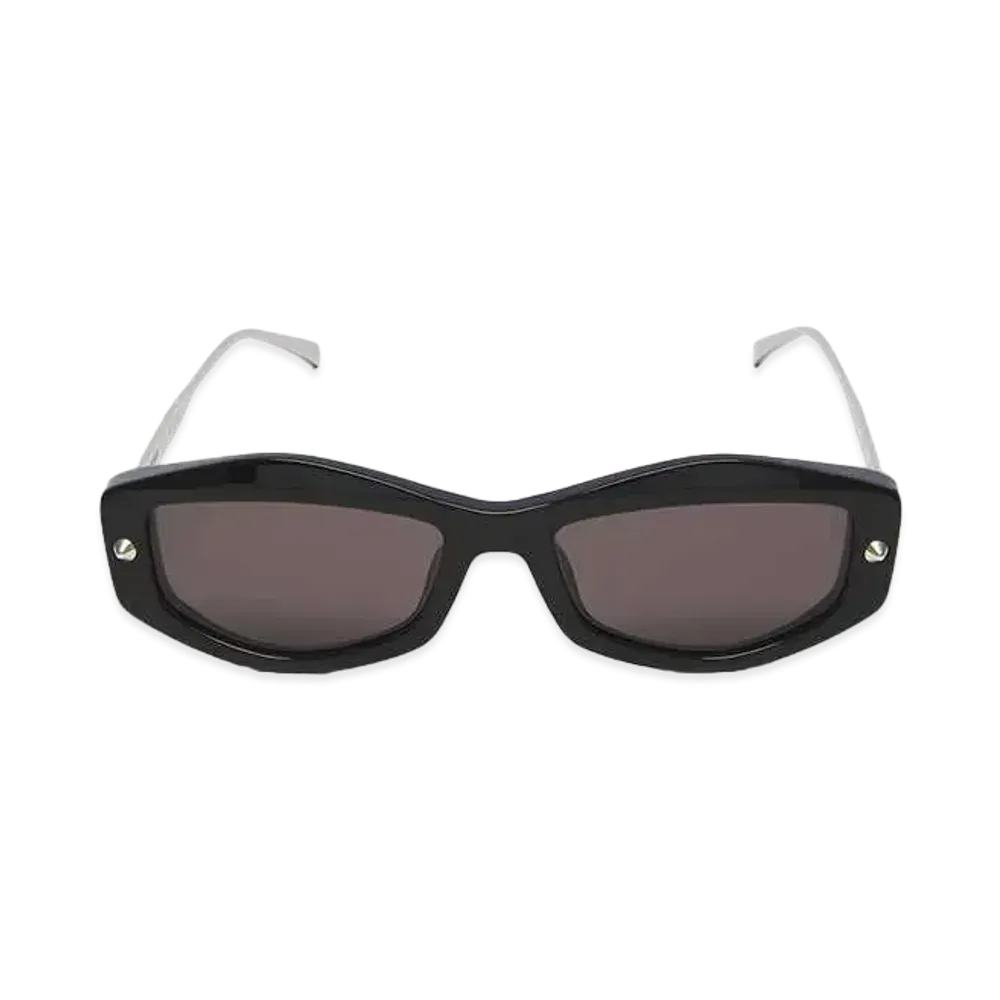 Alexander McQUEEN Spike Studs Geometric Sunglasses "Black"
