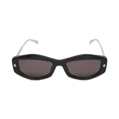 Alexander McQUEEN Spike Studs Geometric Sunglasses "Black"