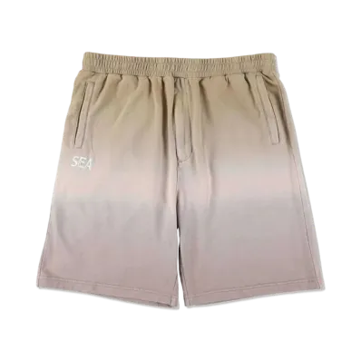 WIND AND SEA Step_Dye Sweat Short "Sand"