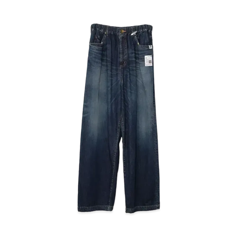 Maison MIHARA YASUHIRO Light Denim Wide Pants "Indigo"