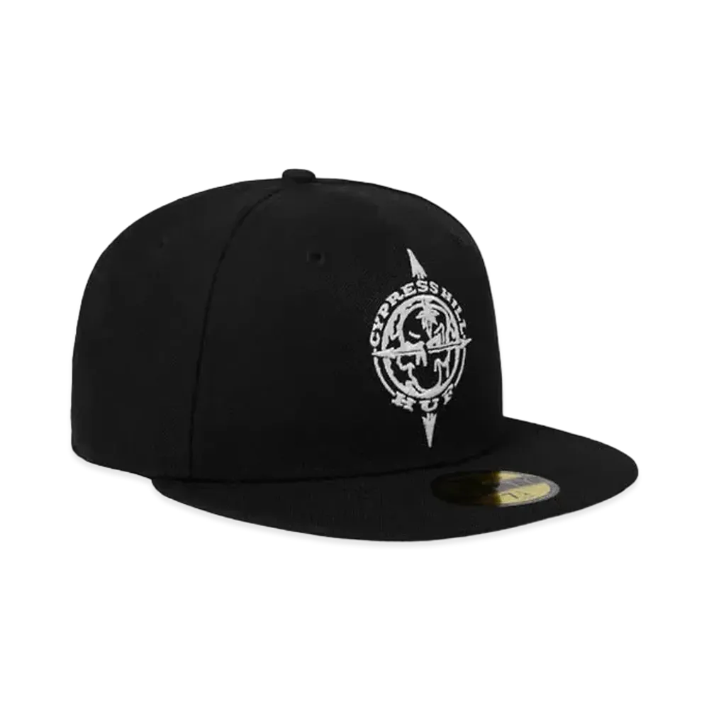 HUF x CYPRESS HILL "420" Compass Logo NEW ERA Hat "Black"