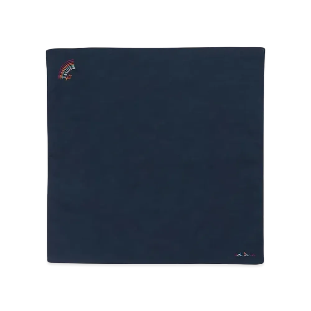 Paul Smith Embroidered Handkerchief "Navy"