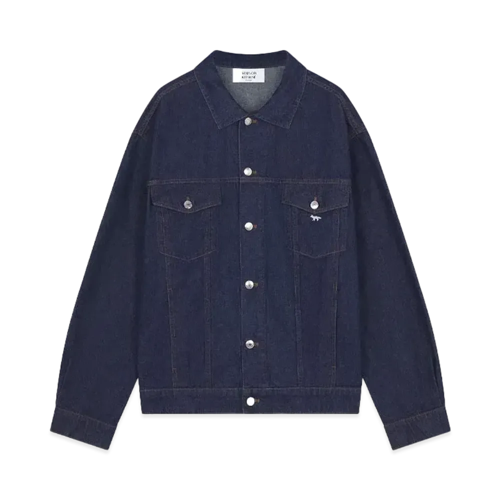 Maison Kitsune Trucker Jacket "Indigo"