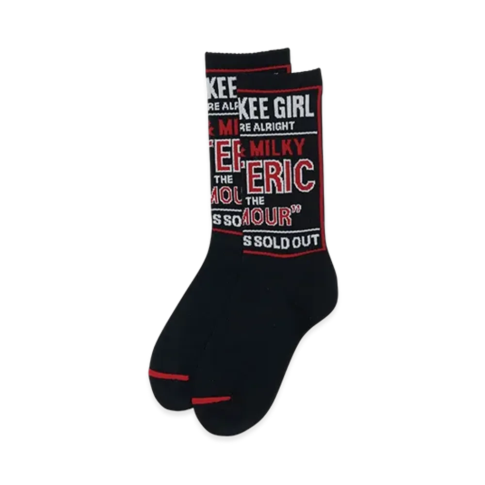 HYSTERIC GLAMOUR Dizzy&Milky Socks "Black"