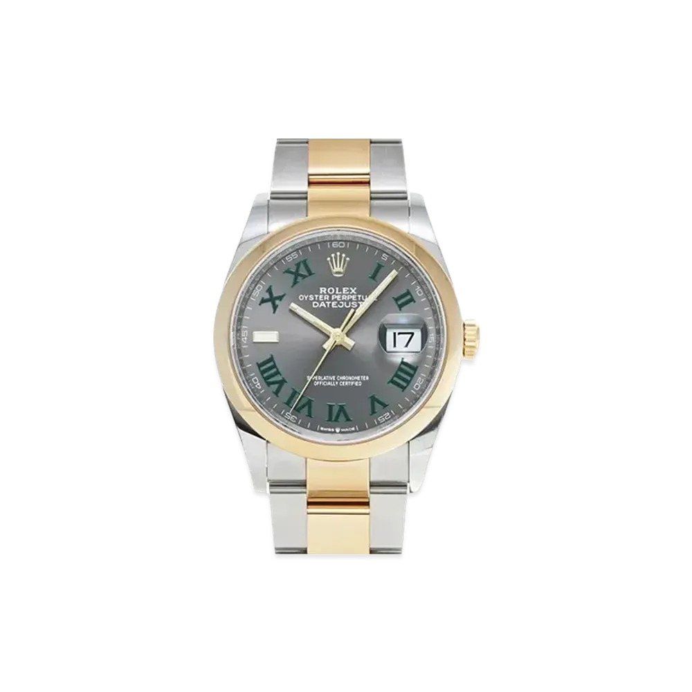 ROLEX Datejust "Slate Roman/Stainless Steel/Yellow Gold"