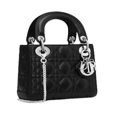 Dior Mini Lady Dior Bag "Black"