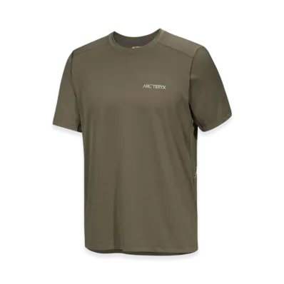ARC'TERYX Cormac Arcbird Logo SS M "Tatsu Heather/Stone Green" X000009721