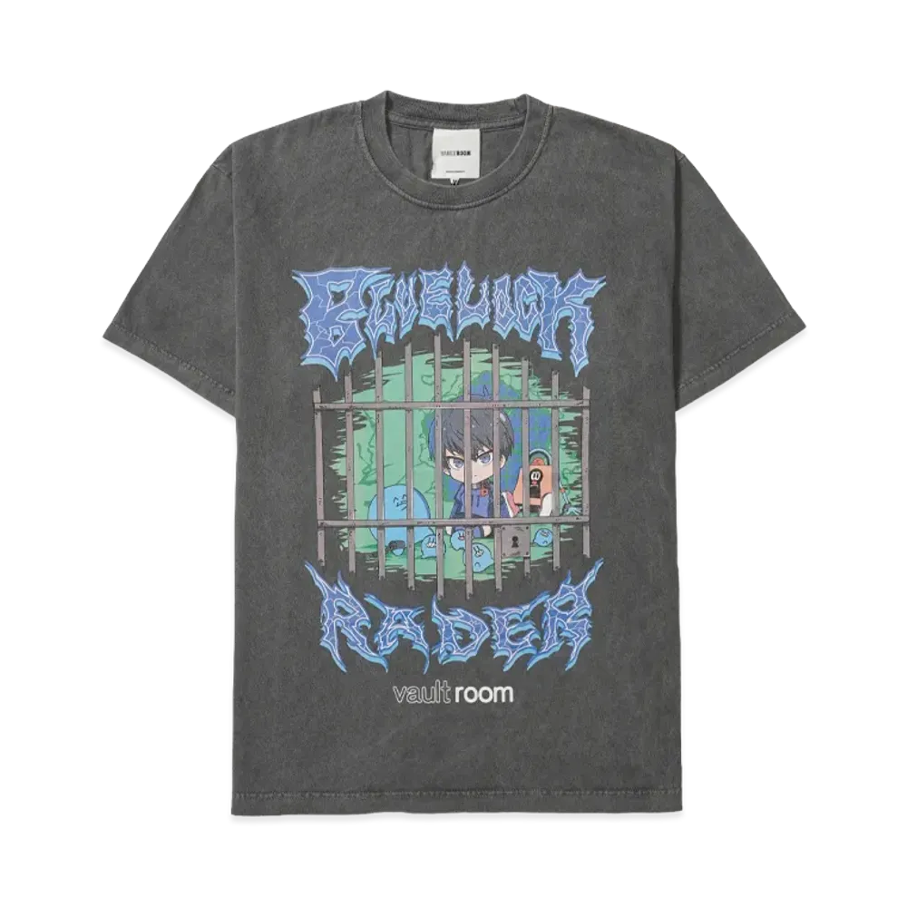 VAULTROOM x BLUELOCK x RADER ISAGI Tee "Charcoal"