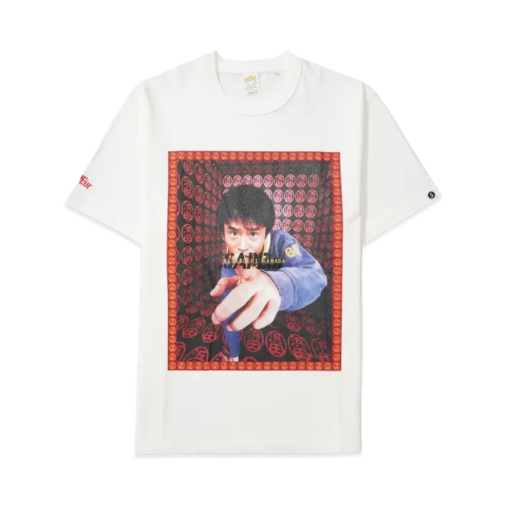 SAPEur x MASATOSHI HAMADA Haru Wa Mada Ka S/S Tee "White"