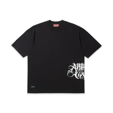APHRODITEGANG Classic Logo Side Print S/S Tee "Black"