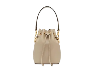 FENDI Mon Tresor Leather Mini-Bag "Beige"