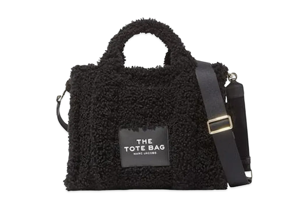 Marc Jacobs The Teddy Small Tote Bag "Black"