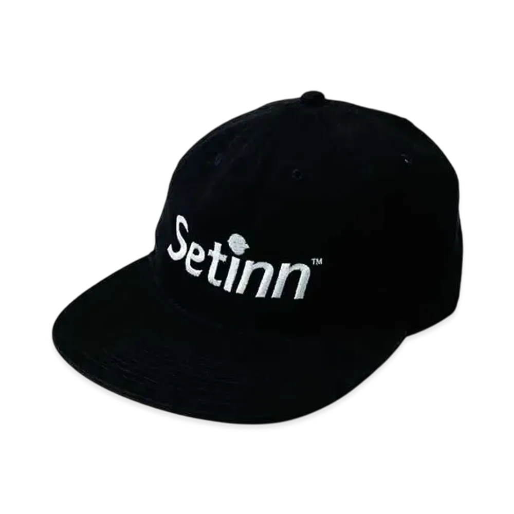 Setinn x paperboy Cap "Black"