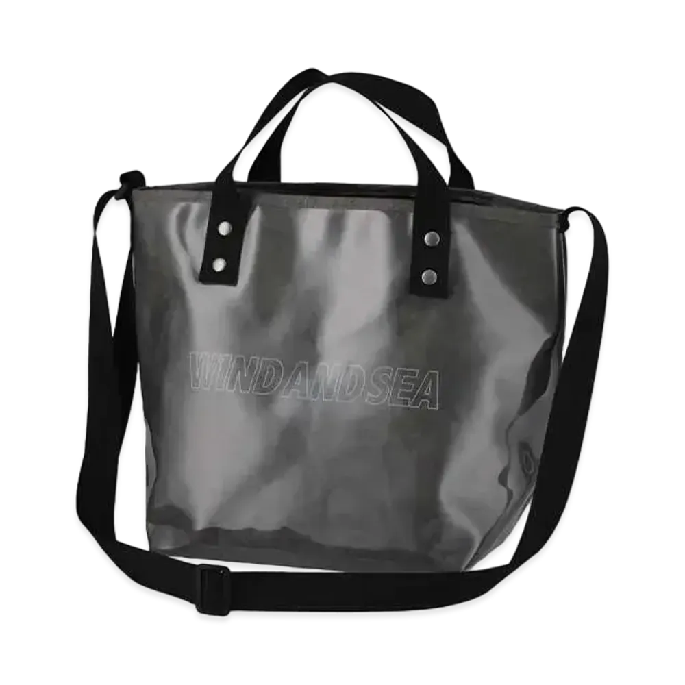 WIND AND SEA Clarity TPU Tote Bag "Chacoal"