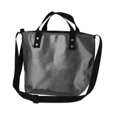 WIND AND SEA Clarity TPU Tote Bag "Chacoal"