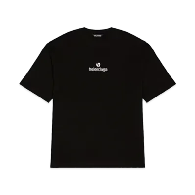 BALENCIAGA Sponsor Logo T-shirt "Black"