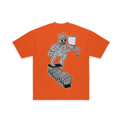 Travis Scott Cactus Jack x Virgil Abloh Archive x Architecture Cactus Skate Tee "Orange"