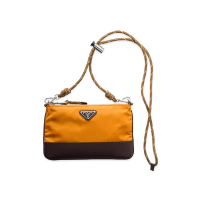 PRADA Speed Lock Re-Nylon Smartphone Case "Amber"