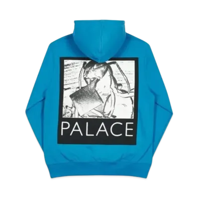 PALACE Chip Hood "Blue"