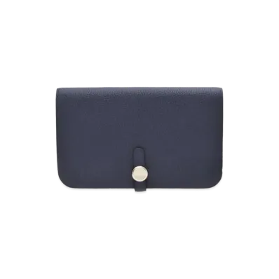 Hermes Dogon GM Togo "Bleu Nuit/Silver"
