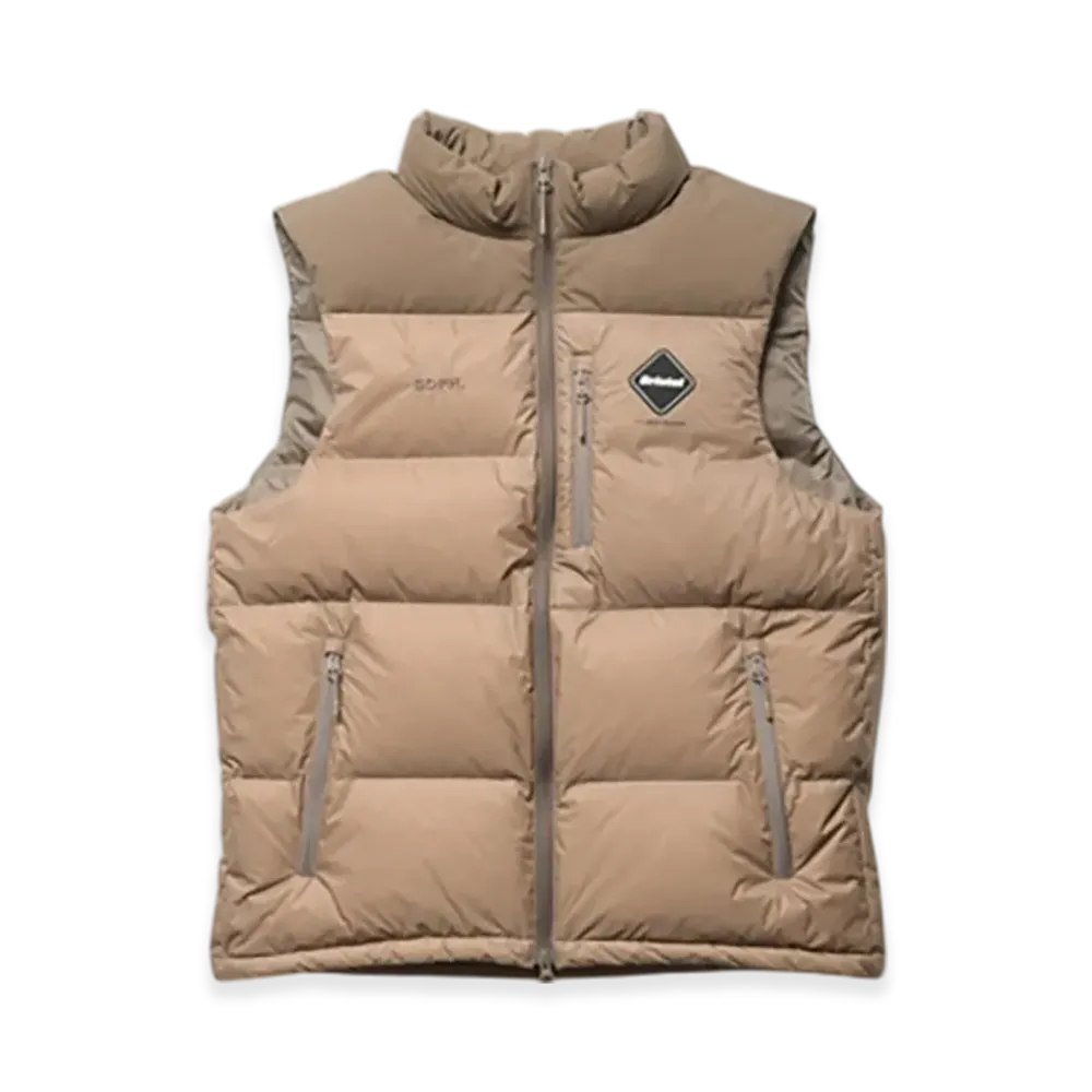 F.C.Real Bristol Field Down Vest "Beige"