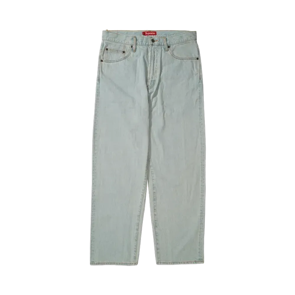 Supreme Baggy Jean (25FW) "Light Washed Indigo"