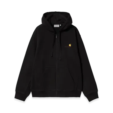 Carhartt WIP Hooded American Script Jacket "Black"