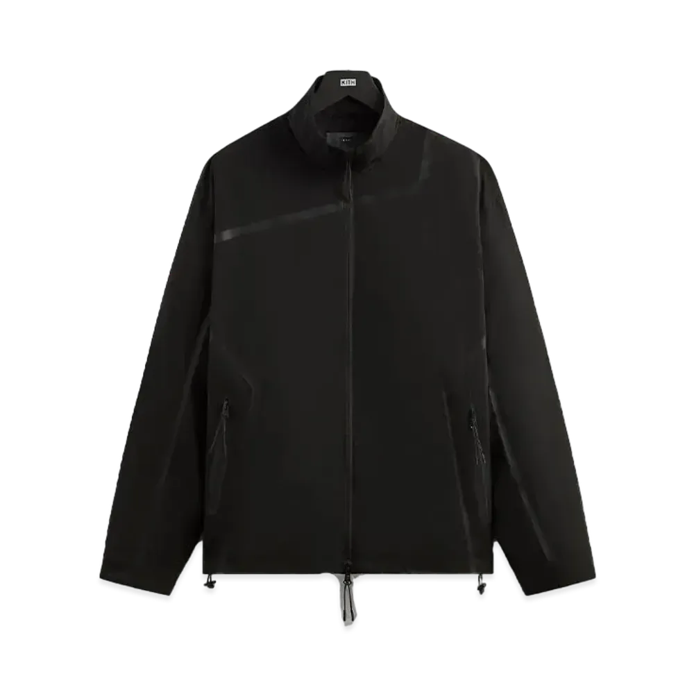 Kith 101 Wrinkle Nylon Madison Track Jacket "Black"