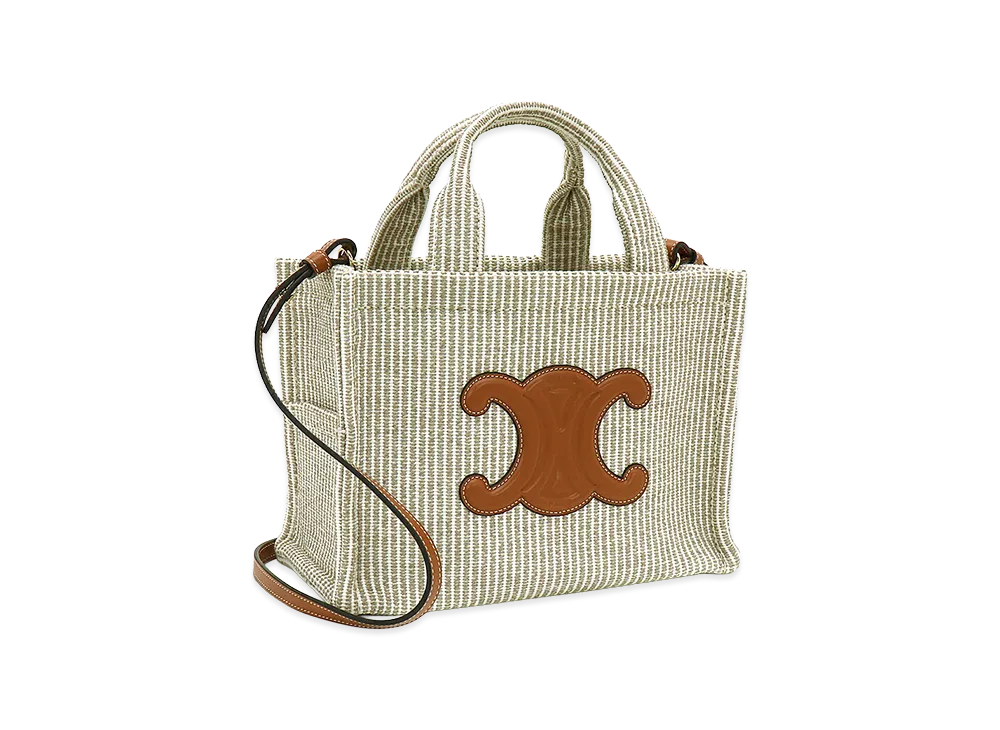 CELINE Women's Tote Bag (with shoulder strap) Small Cabas Thais "Beige"