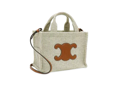 CELINE Women's Tote Bag (with shoulder strap) Small Cabas Thais "Beige"