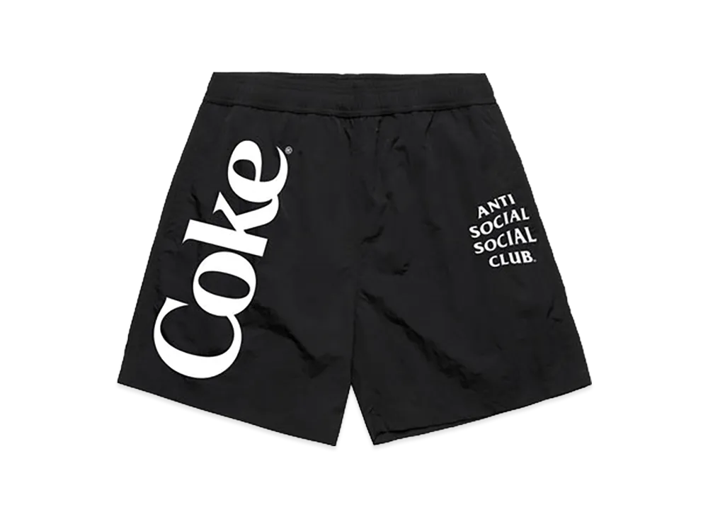 ANTI SOCIAL SOCIAL CLUB x Coca-Cola Coke Nylon Short "Black"