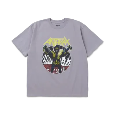 NEIGHBORHOOD x ANTHRAX Tee SS-1 "Gray"