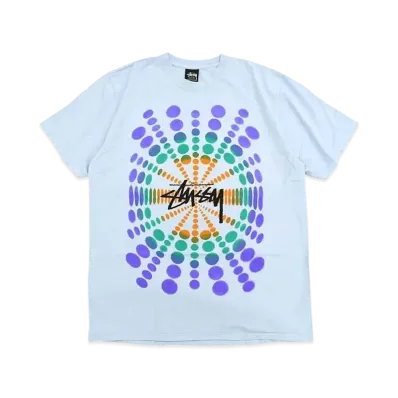 Stussy Atticus Pigment Dyed Tee "Sky Blue"