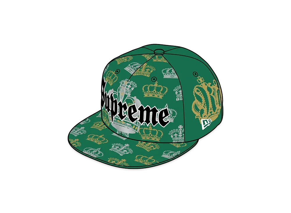 Supreme Crown New Era "Green"