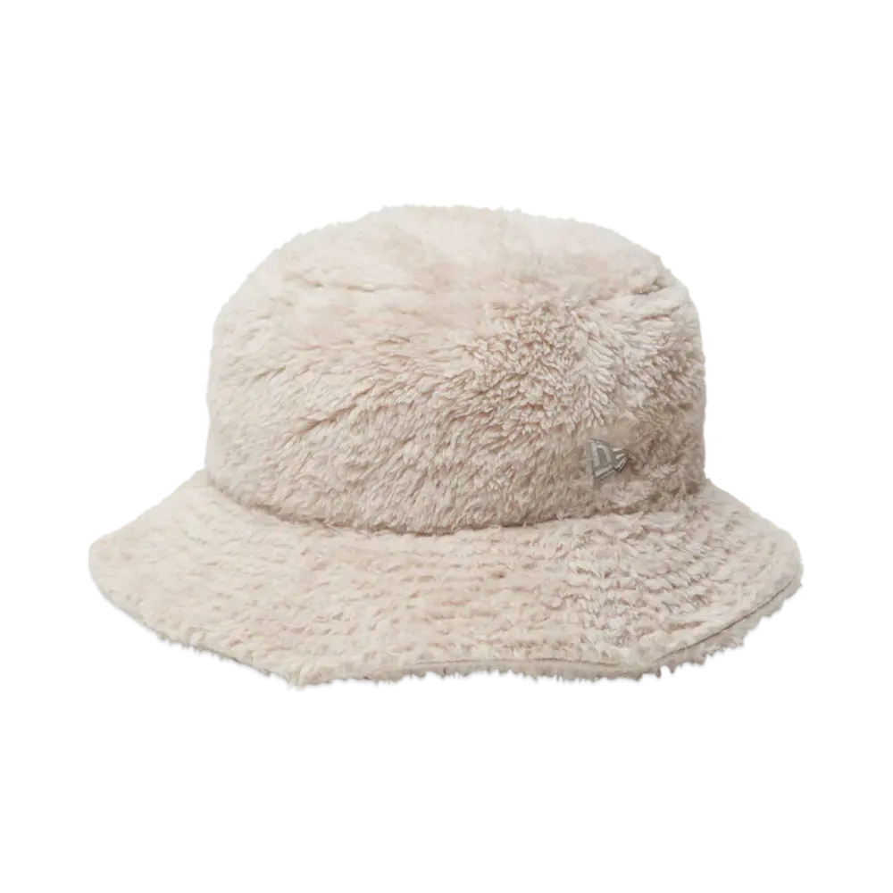 NEW ERA Bucket 01 Mink Fleece "Light Beige"