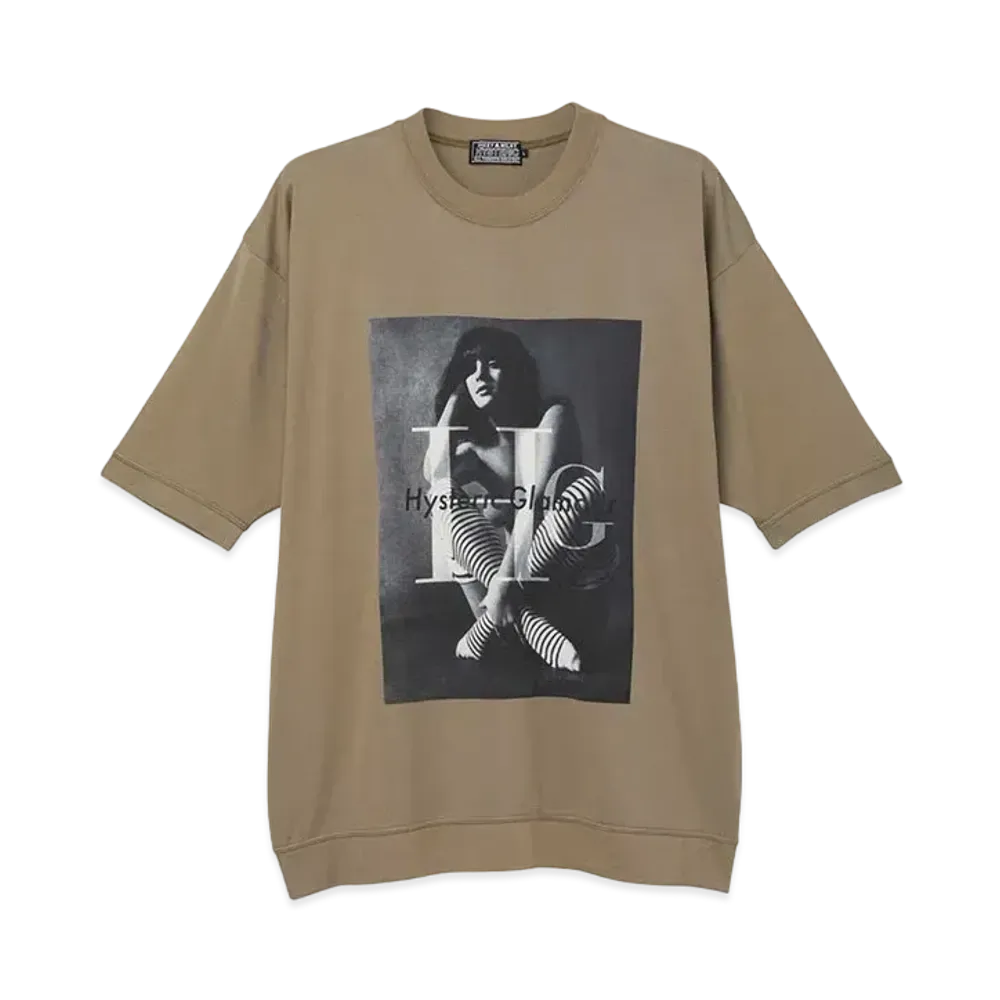 HYSTERIC GLAMOUR HG Woman Tee "Khaki"