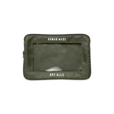 HUMAN MADE TRAVEL CASE MEDIUM "Olive Drab"