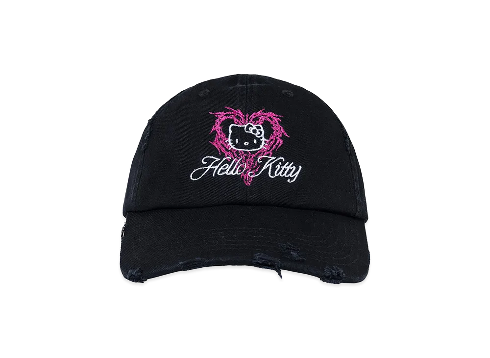 ANTI SOCIAL SOCIAL CLUB x Hello Kitty Ethereal Dad Cap "Black"