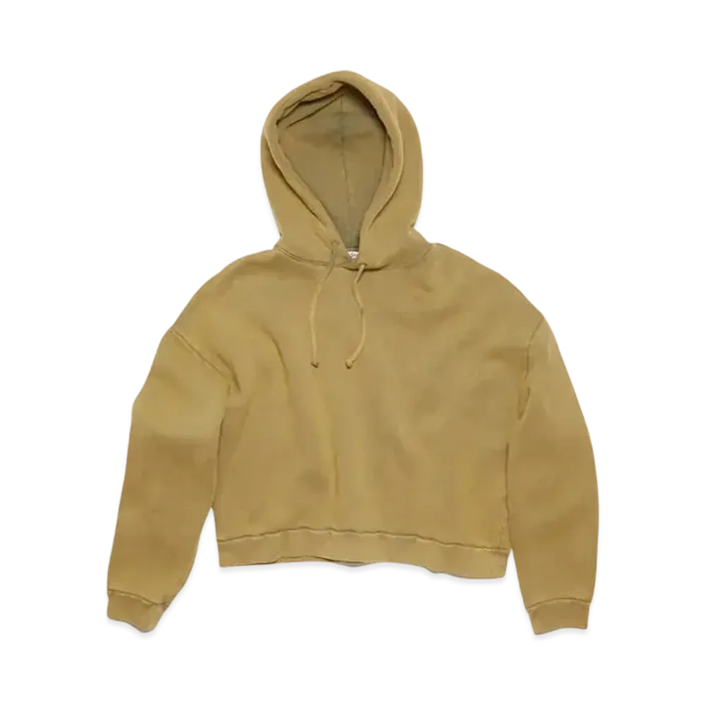 Acne Studios Hooded Sweater Logo Patch "Sage Green"